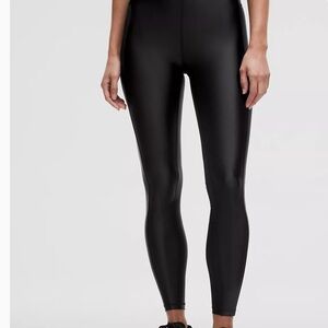 Lululemon Athletica Shiny Black Leggings